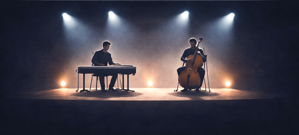 PKFX Duo performing at corporate event